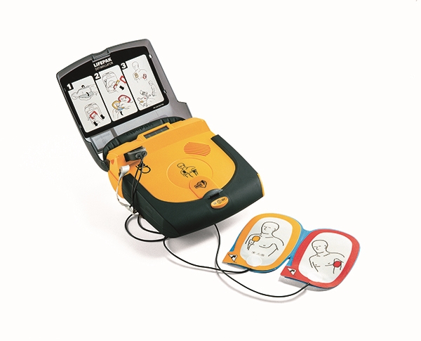 LIFEPAK CR Plus Fully Automatic Open Lid With Electrodes