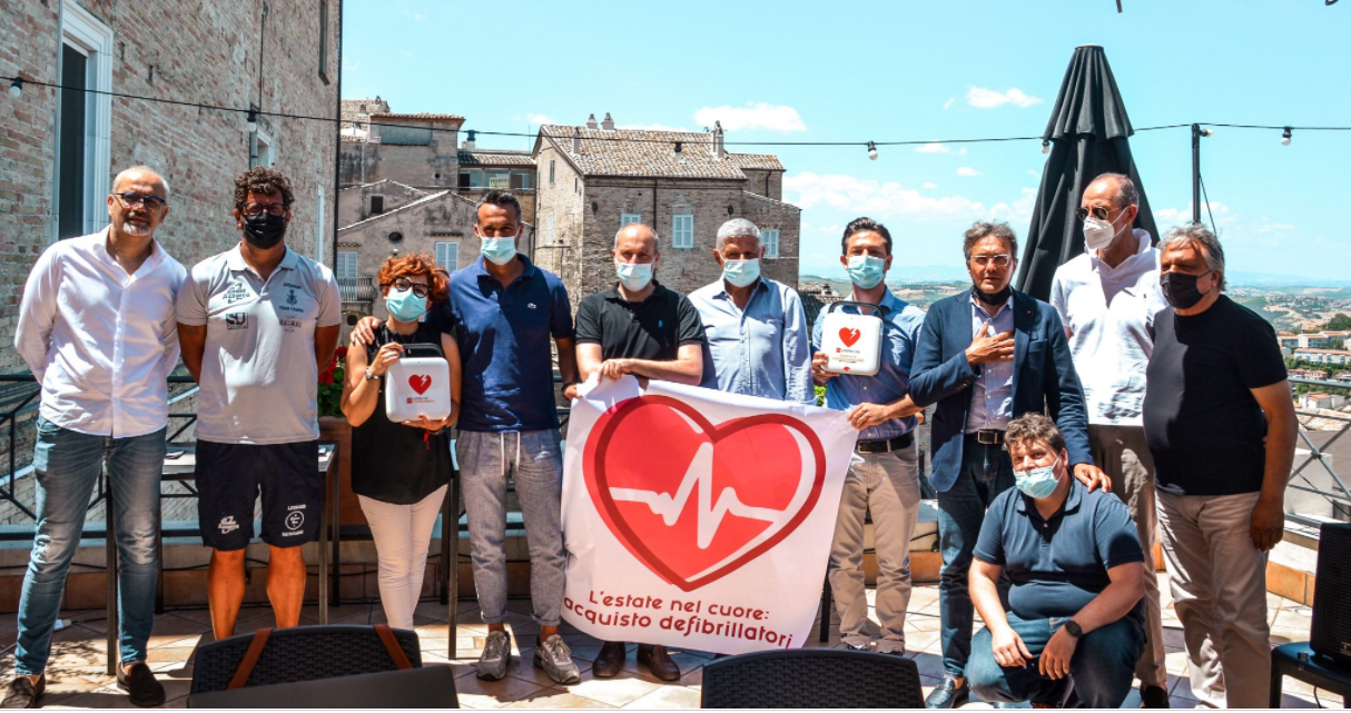 Il comune di Fermo è sempre più “cardio protetto” grazie alle donazioni del gruppo FERMO SI MUOVE.