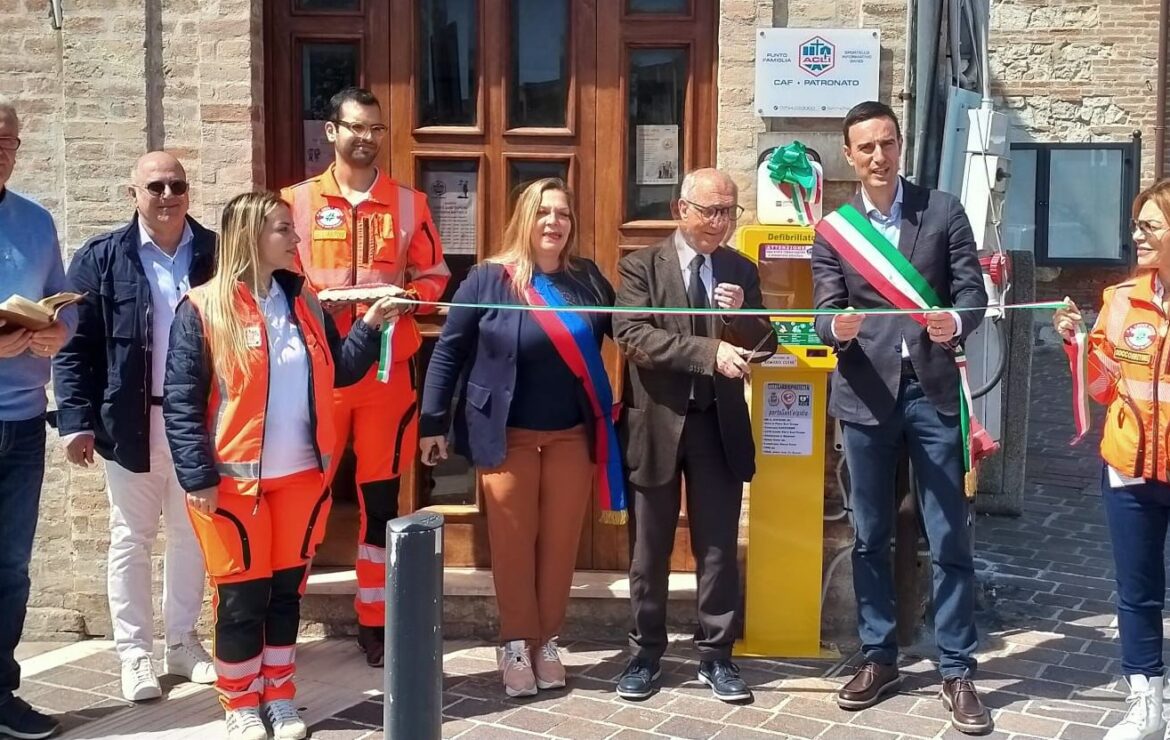 7 DEFIBRILLATORI DI NUOVA GENERAZIONE PER IL COMUNE DI PORTO SANT’ELPIDIO