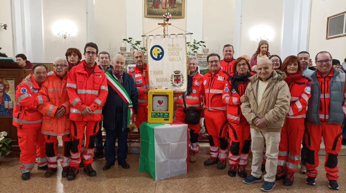 La Croce Gialla di Santa Maria Nuova dona due defibrillatori di nuova generazione alla comunità